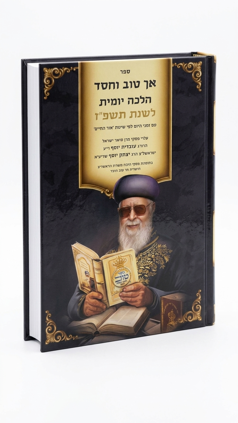 אך טוב וחסד הלכה יומית פז